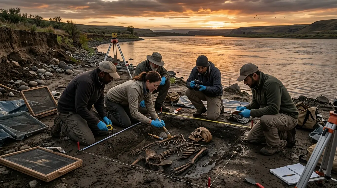 Read more about the article The Ancient Wanderer: How a 9,000-Year-Old Skeleton Found in Washington Changed American History